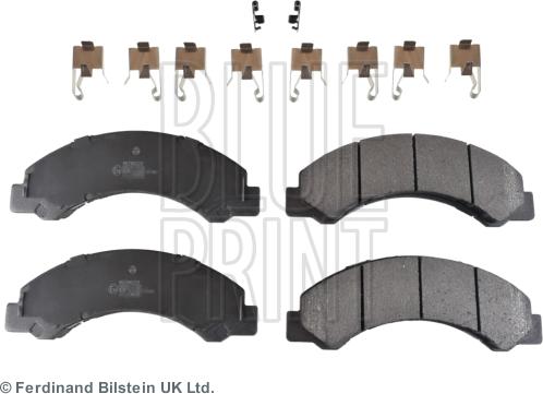 Blue Print ADZ94223 - Brake Pad Set, disc brake autospares.lv