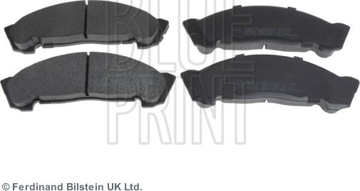 Blue Print ADZ94222 - Brake Pad Set, disc brake autospares.lv