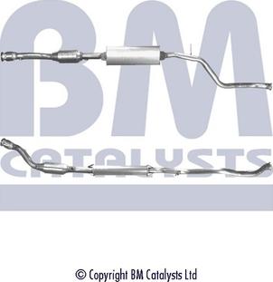 BM Catalysts BM90917 - Catalytic Converter autospares.lv