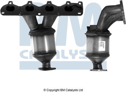 BM Catalysts BM91406H - Catalytic Converter autospares.lv