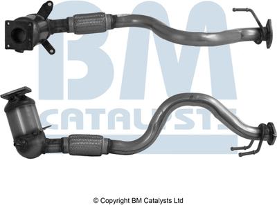 BM Catalysts BM91519H - Catalytic Converter autospares.lv