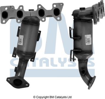 BM Catalysts BM91515H - Catalytic Converter autospares.lv