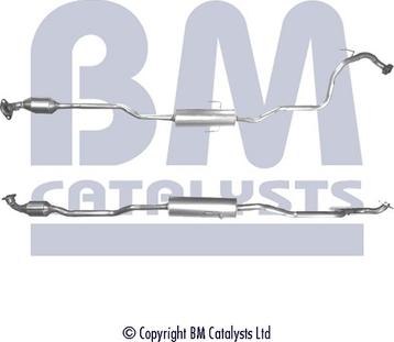 BM Catalysts BM91576H - Catalytic Converter autospares.lv