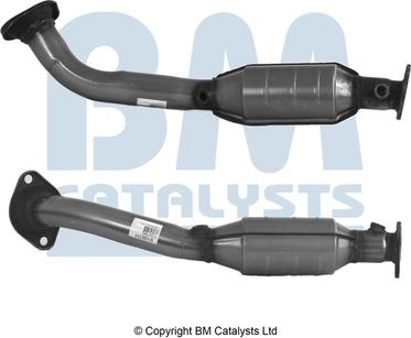 BM Catalysts BM91057H - Catalytic Converter autospares.lv