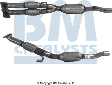 BM Catalysts BM91391H - Catalytic Converter autospares.lv