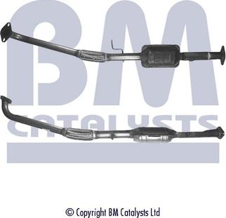 BM Catalysts BM91343H - Catalytic Converter autospares.lv