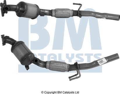 BM Catalysts BM91760H - Catalytic Converter autospares.lv