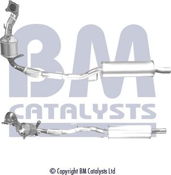 BM Catalysts BM92092H - Catalytic Converter autospares.lv