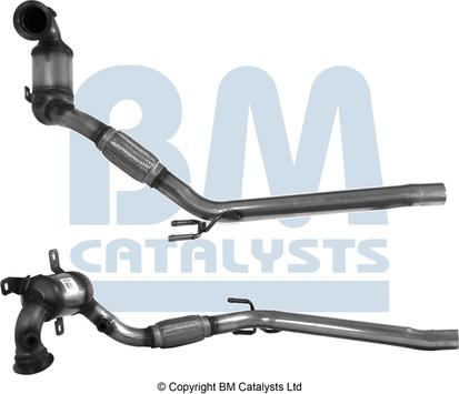 BM Catalysts BM92062H - Catalytic Converter autospares.lv