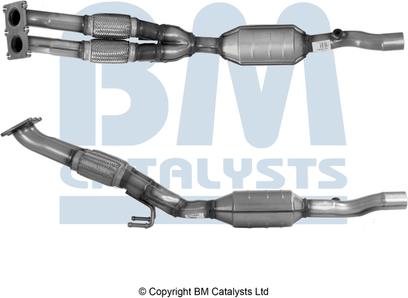 BM Catalysts BM92149H - Catalytic Converter autospares.lv