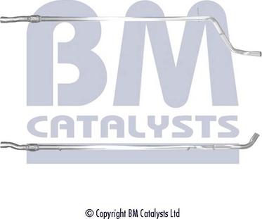 BM Catalysts BM50438 - Exhaust Pipe autospares.lv