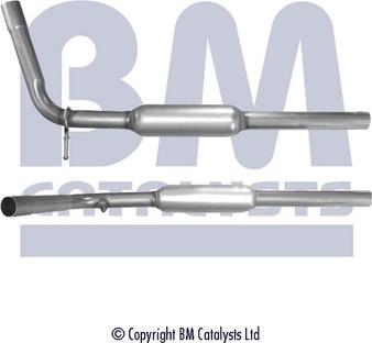 BM Catalysts BM50258 - Exhaust Pipe autospares.lv