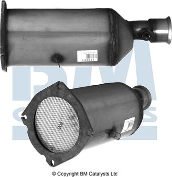 BM Catalysts BM11137 - Soot / Particulate Filter, exhaust system autospares.lv