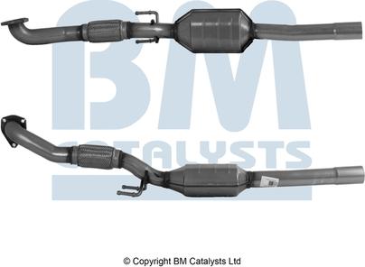 BM Catalysts BM80081H - Catalytic Converter autospares.lv