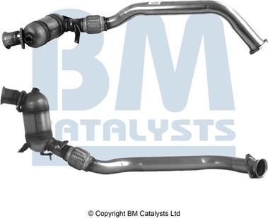 BM Catalysts BM80164H - Catalytic Converter autospares.lv