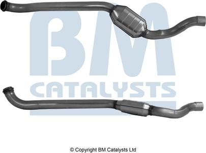 BM Catalysts BM80120H - Catalytic Converter autospares.lv