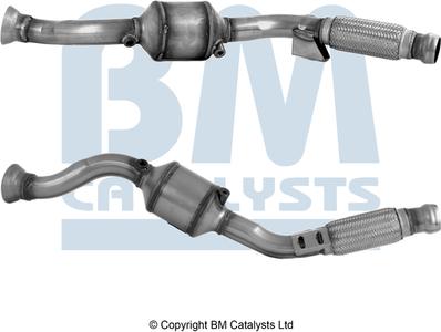 BM Catalysts BM80367H - Catalytic Converter autospares.lv