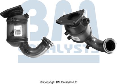 BM Catalysts BM80322H - Catalytic Converter autospares.lv