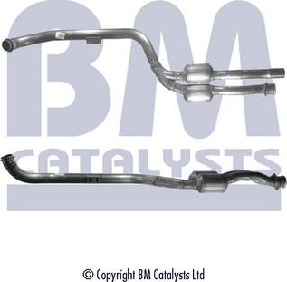 BM Catalysts BM80217H - Catalytic Converter autospares.lv