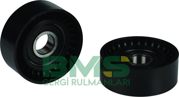 BMS BMS 404 - Pulley, v-ribbed belt autospares.lv