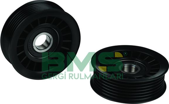 BMS BMS 037 - Pulley, v-ribbed belt autospares.lv