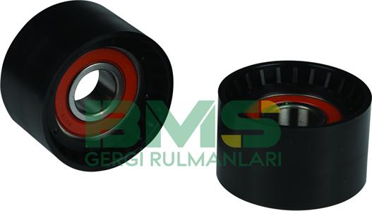 BMS BMS 334 - Pulley, v-ribbed belt autospares.lv