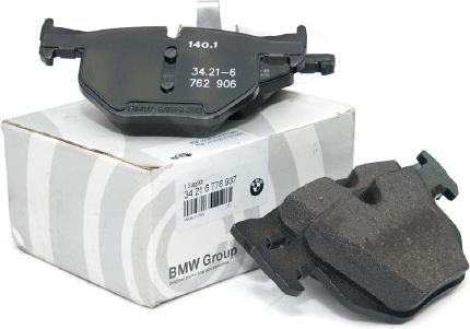 BMW 34216776937 - Brake Pad Set, disc brake autospares.lv