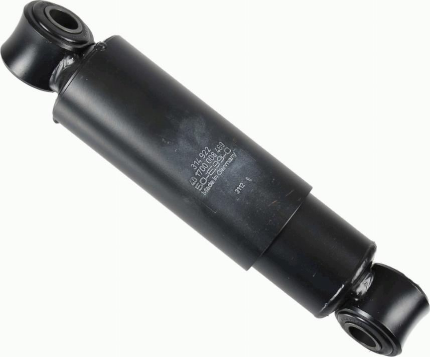 BOGE 50-E99-0 - Shock Absorber autospares.lv