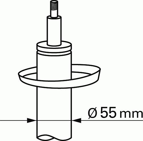 BOGE 36-C96-A - Shock Absorber autospares.lv