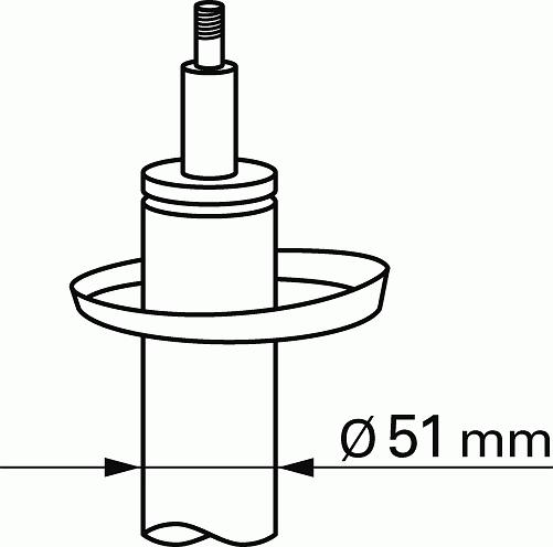 BOGE 32-720-F - Shock Absorber autospares.lv