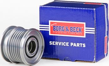 Borg & Beck BBA5089 - Pulley, alternator, freewheel clutch autospares.lv