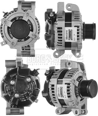 Borg & Beck BBA3016 - Alternator autospares.lv