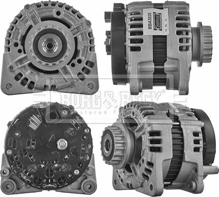 Borg & Beck BBA3035 - Alternator autospares.lv