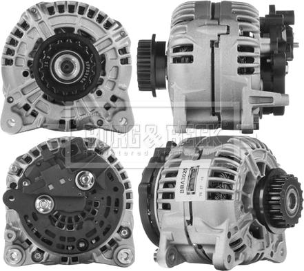 Borg & Beck BBA3025 - Alternator autospares.lv