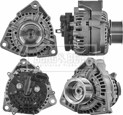 Borg & Beck BBA32046 - Alternator autospares.lv