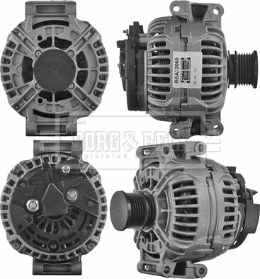 Borg & Beck BBA32060 - Alternator autospares.lv