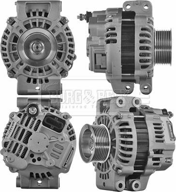 Borg & Beck BBA32770 - Alternator autospares.lv