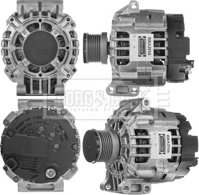 Borg & Beck BBA2958 - Alternator autospares.lv