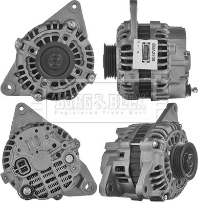 Borg & Beck BBA2939 - Alternator autospares.lv