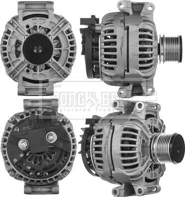 Borg & Beck BBA2443 - Alternator autospares.lv