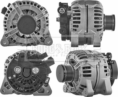 Borg & Beck BBA2456 - Alternator autospares.lv