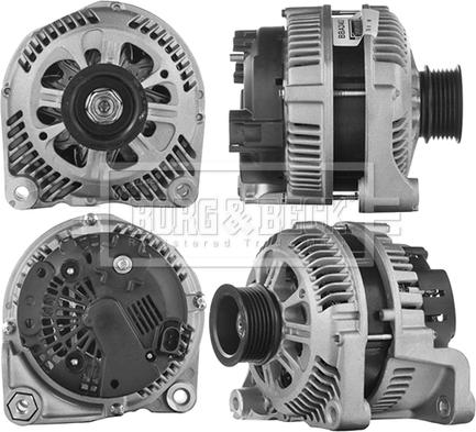 Borg & Beck BBA2463 - Alternator autospares.lv