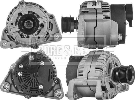 Borg & Beck BBA2480 - Alternator autospares.lv