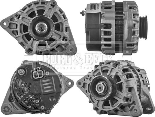 Borg & Beck BBA2439 - Alternator autospares.lv