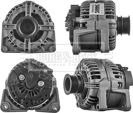 Borg & Beck BBA2430 - Alternator autospares.lv