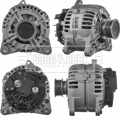 Borg & Beck BBA2429 - Alternator autospares.lv