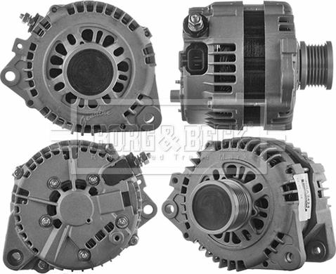 Borg & Beck BBA2424 - Alternator autospares.lv