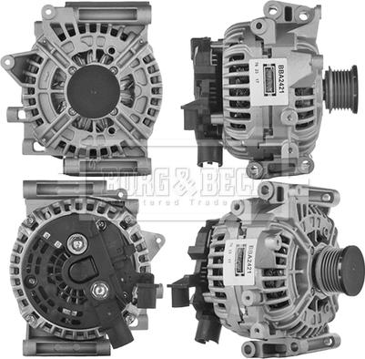 Borg & Beck BBA2421 - Alternator autospares.lv