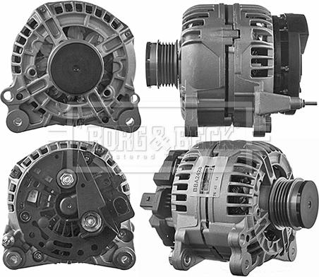 Borg & Beck BBA2428 - Alternator autospares.lv