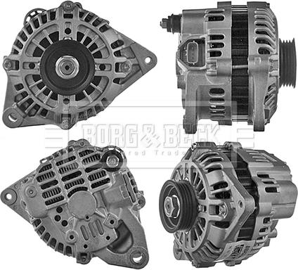 Borg & Beck BBA2427 - Alternator autospares.lv